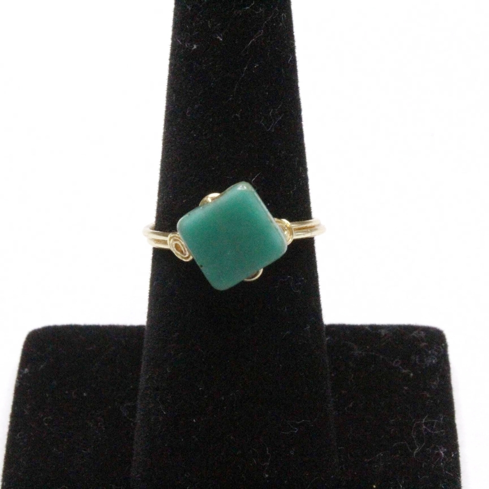 Handmade Turquoise Ring - Picture 3 of 3